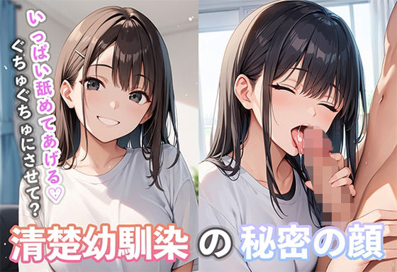 清楚幼馴染の秘密の顔  エロ画像584861